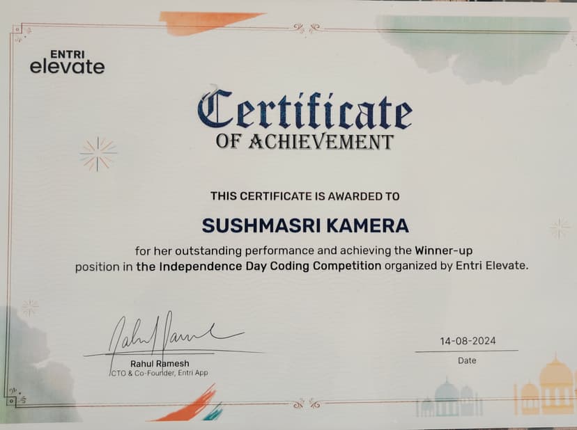 Frontend Website Winner